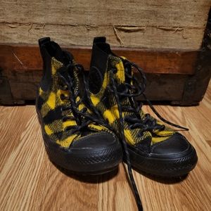 All Star checkered Converse